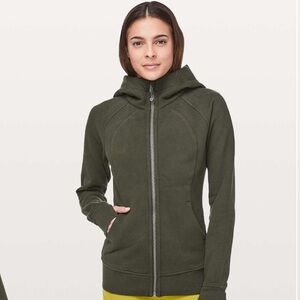 Lululemon Scuba Hoodie *Light Cotton Fleece
Dark Olive